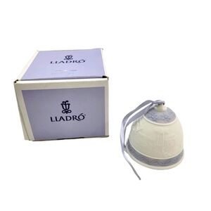 Lladro 1993 Porcelain Christmas Bell Holy Family